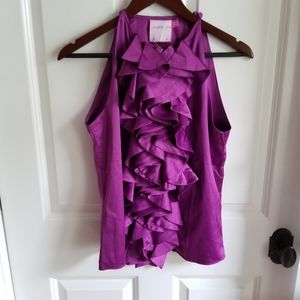 NWOT Fumblin Foe Dramatic Ruffle Top